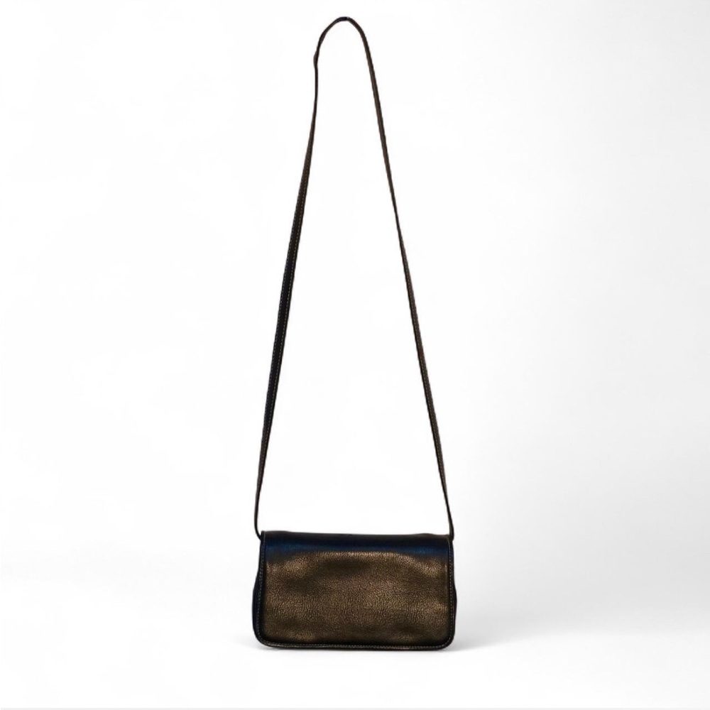 💚 VINTAGE LIZ CLAIBORNE Black Mini Crossbody Bag (OS)